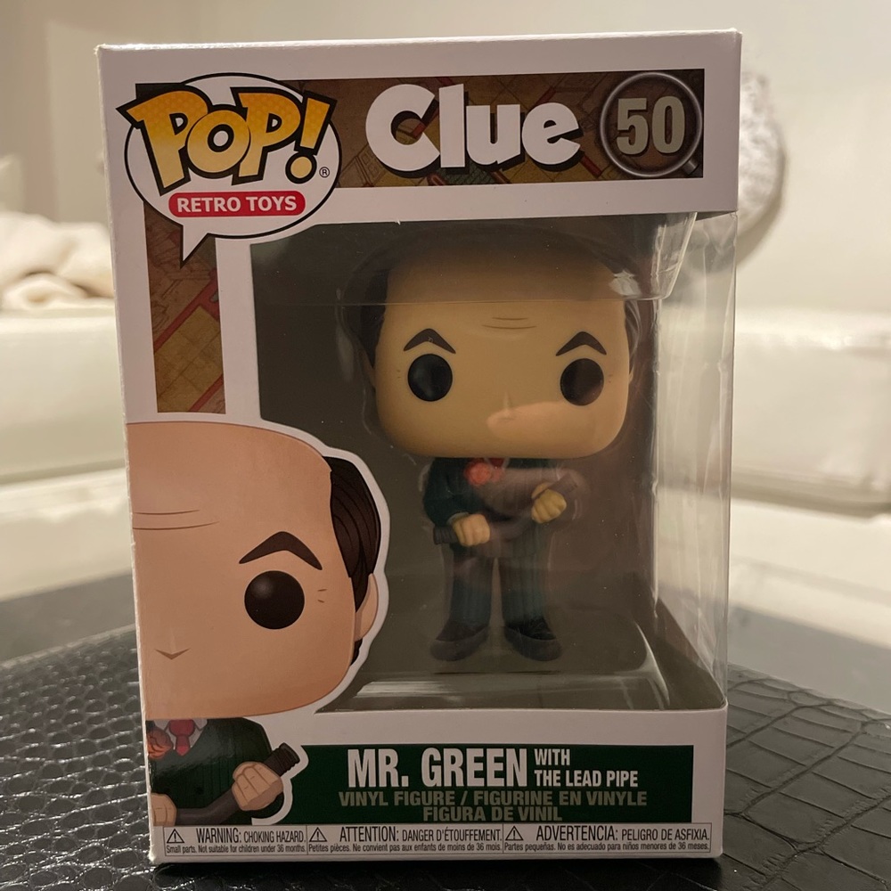 FunkoPop: CLUE Mr. Green With The Lead Pipe (50)